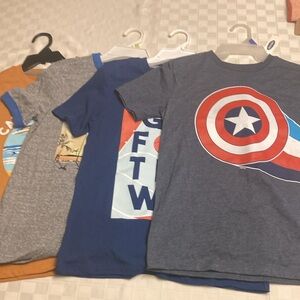 Bundle of FOUR NWT boys tshirts